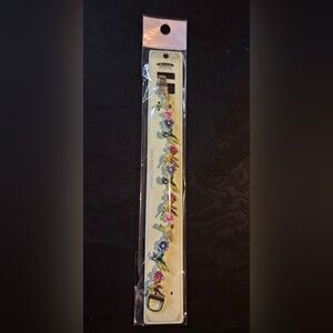 Multi Color Bird and Flower Bracelet